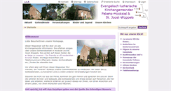 Desktop Screenshot of ev-kirche-hooksiel.de